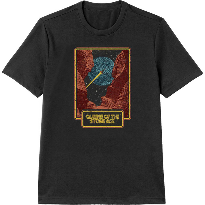 Queens Of The Stone Age 'Canyon' (Black) T-Shirt