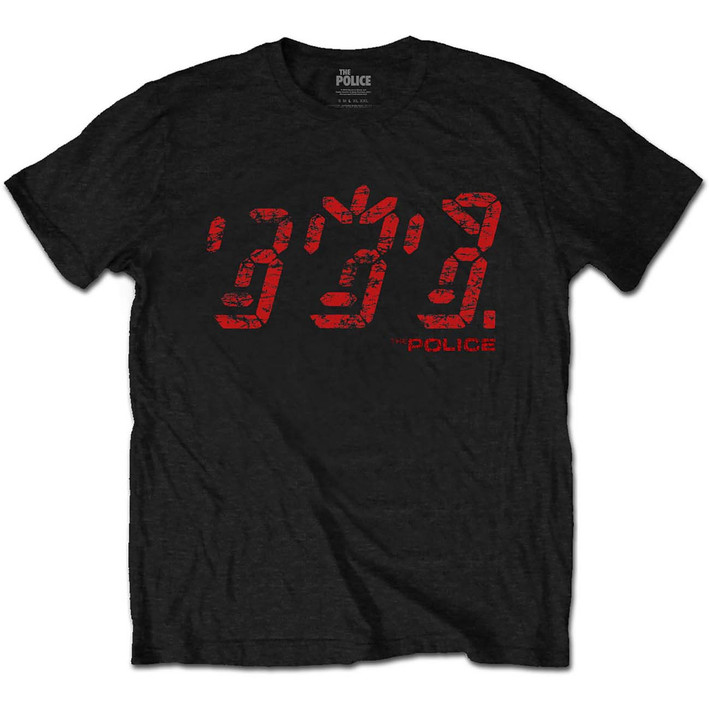 The Police 'Vintage Ghost' (Black) T-Shirt