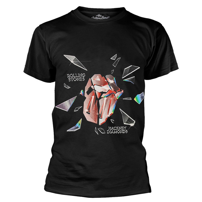 The Rolling Stones 'Hackney Diamonds Explosion' (Black) T-Shirt