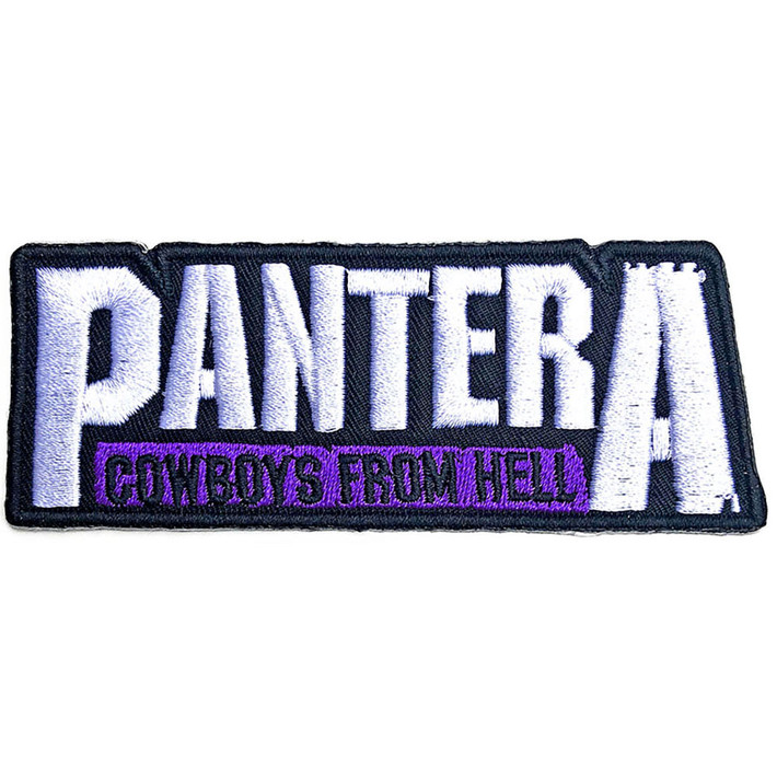 Pantera 'Cowboys From Hell' (Iron On) Patch