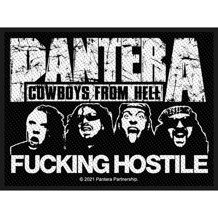 Pantera 'Fucking Hostile' Patch