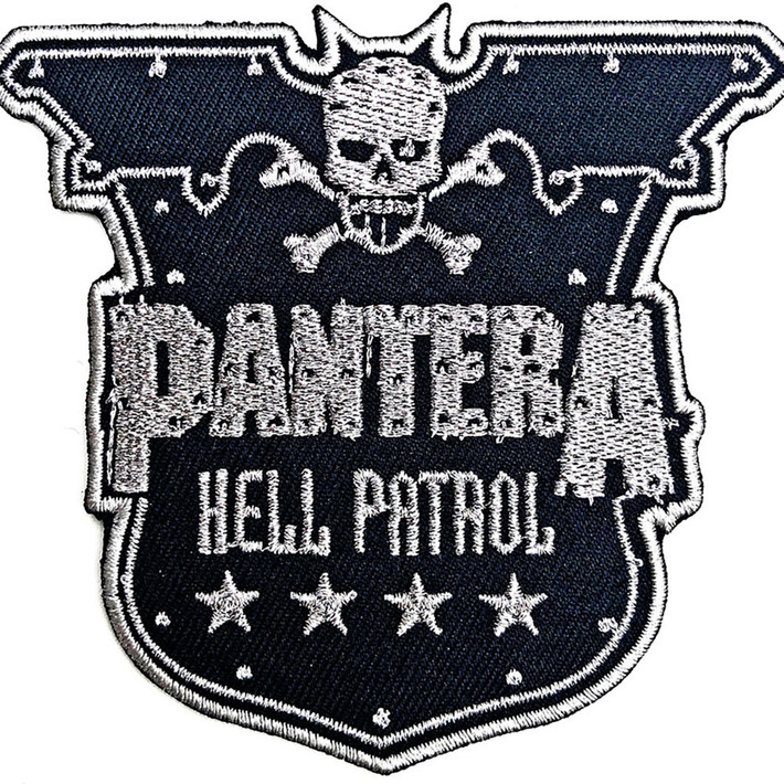 Pantera 'Hell Patrol' (Iron On) Patch