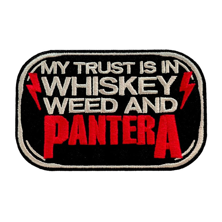Pantera 'Whiskey' (Iron On) Patch