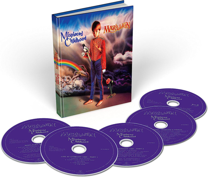 Marillion 'Misplaced Childhood' (Deluxe Edition) 4CD & Blu-Ray Set