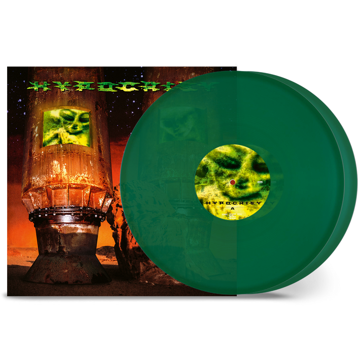Hypocrisy 'Hypocrisy' 2LP Transparent Green Vinyl
