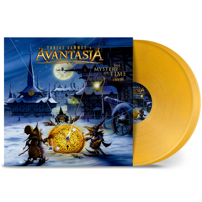 Avantasia 'The Mystery Of Time' (10th Anniversary) 2LP Red Gold Vinyl