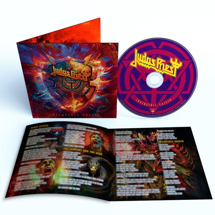 Judas Priest 'Invincible Shield' CD Digisleeve