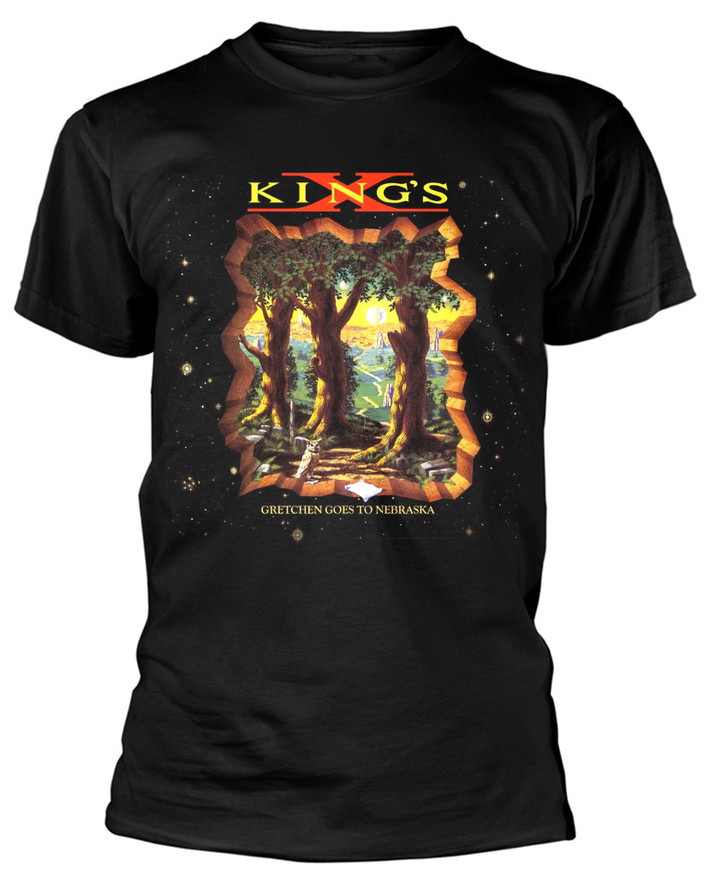 Kings X 'Gretchen Goes To Nebraska' (Black) T-Shirt