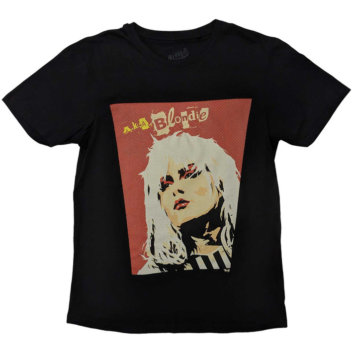 Blondie 'AKA Pop Art' (Black) T-Shirt