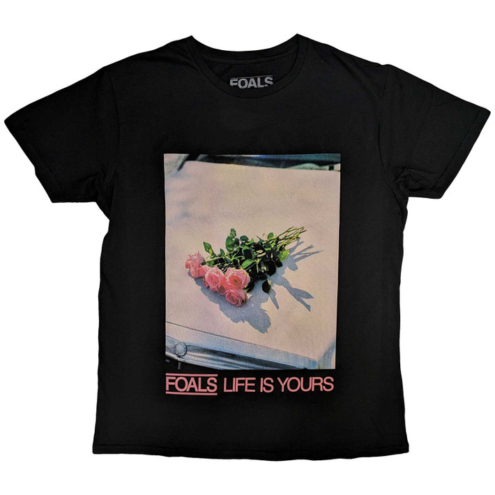 Foals 'Life Is Yours' (Black) T-Shirt