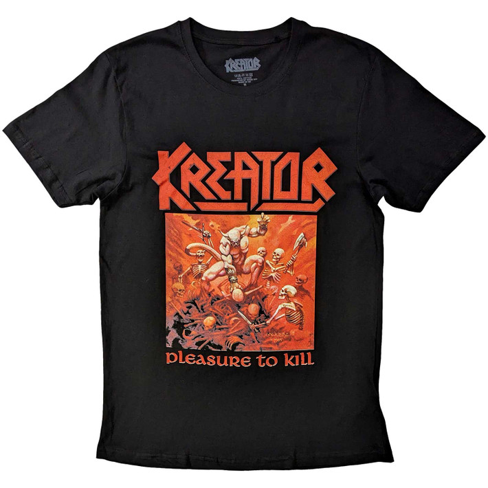 Kreator 'Pleasure To Kill' (Black) T-Shirt