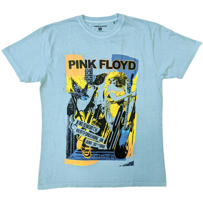 Pink Floyd 'Knebworth Live' (Dye Wash) T-Shirt