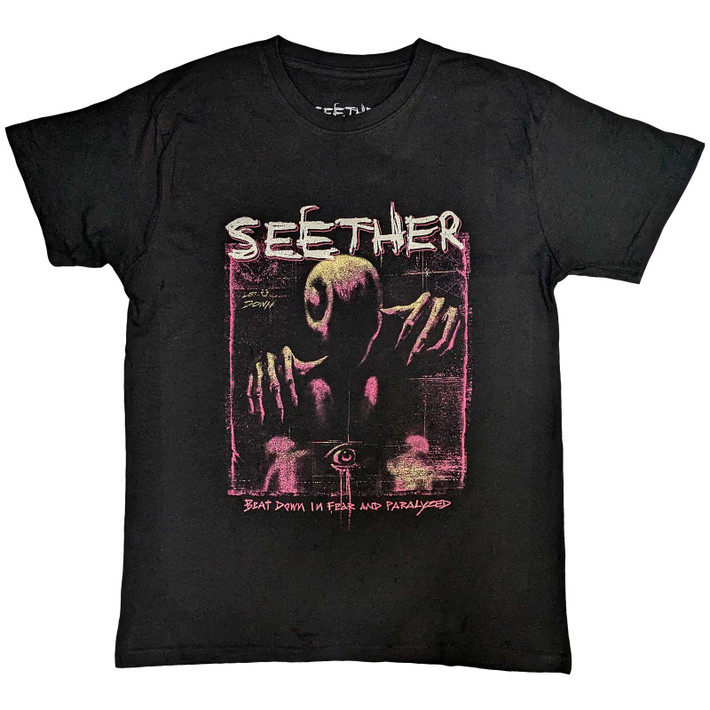 Seether 'Beat Down' (Black) T-Shirt