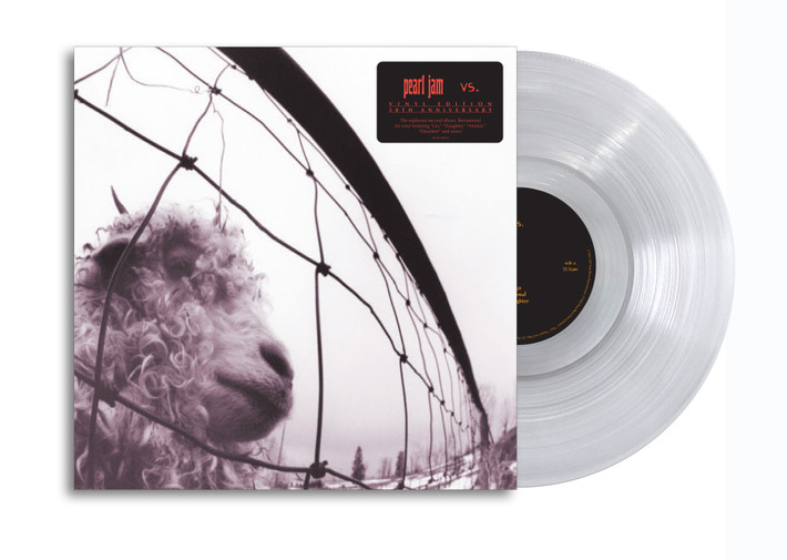 Pearl Jam 'Vs: 30th Anniversary Edition' LP Clear Vinyl