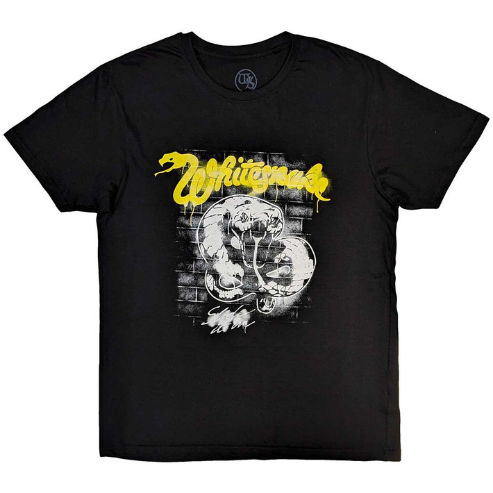 Whitesnake 'Graffiti' (Black) T-Shirt