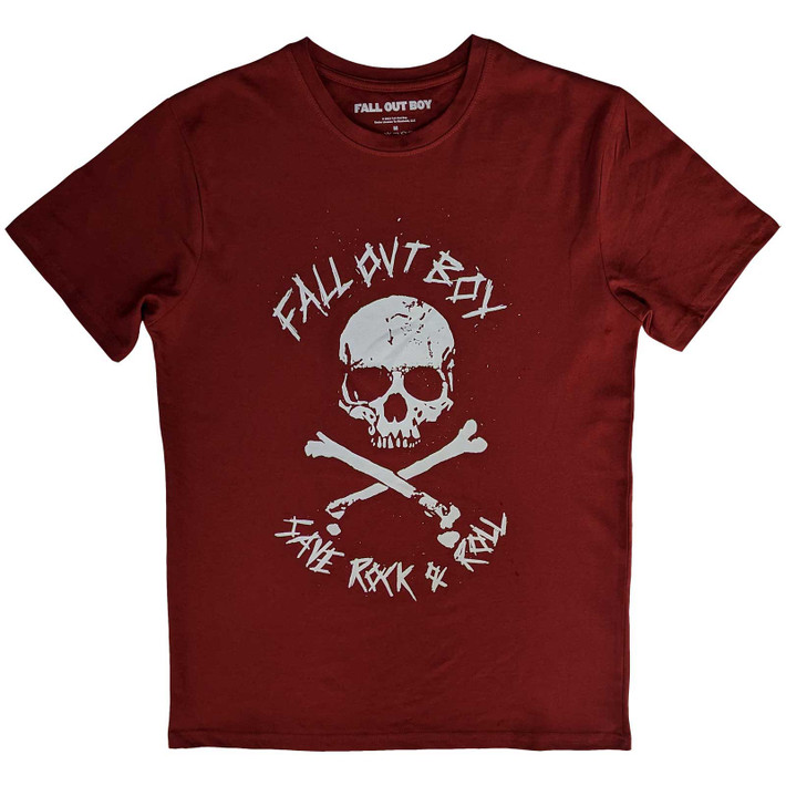 Fall Out Boy 'Save R&R' (Red) T-Shirt