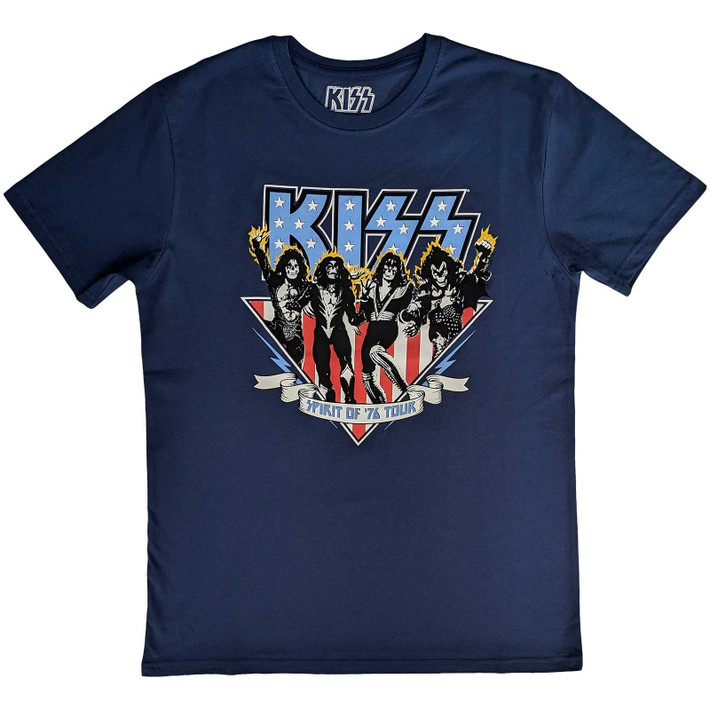 Kiss 'Americana' (Blue) T-Shirt