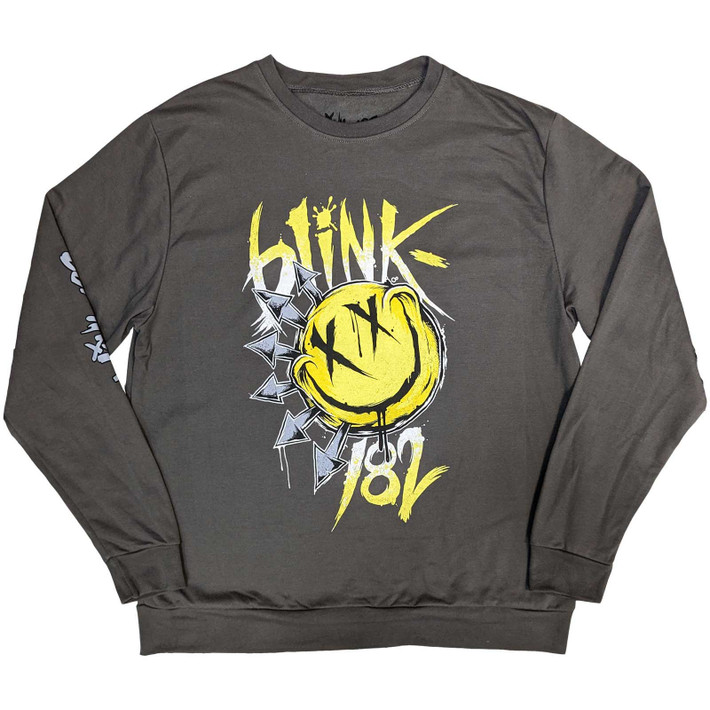Blink-182 'Big Smile' (Grey) Sweatshirt | Eyesore Merch