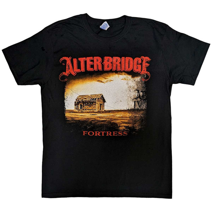 Alter Bridge 'Fortress 2014 Tour Dates' (Black) T-Shirt