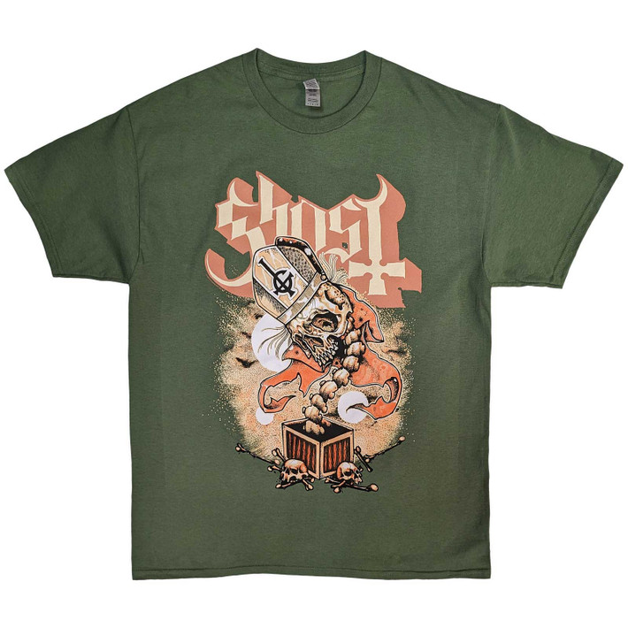 Ghost 'Jack In The Box' (Green) T-Shirt