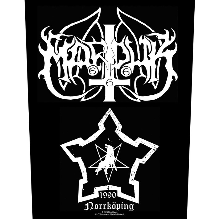 Marduk 'Norrkoping' (Black) Back Patch