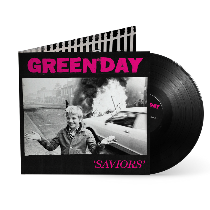 Green Day 'Saviors' LP 180g Gatefold Deluxe Black Vinyl + poster