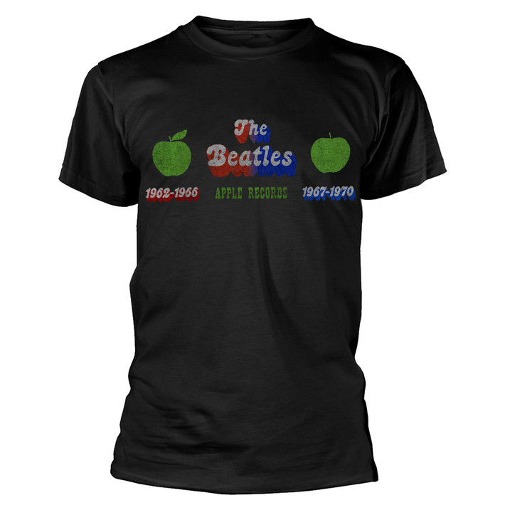The Beatles 'Apple Years' (Black) T-Shirt