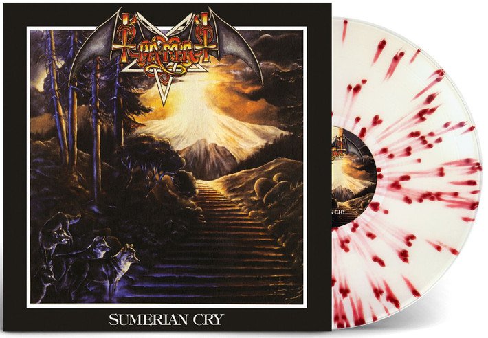 Tiamat 'Sumerian Cry' LP White With Red Splatter Gatefold Vinyl