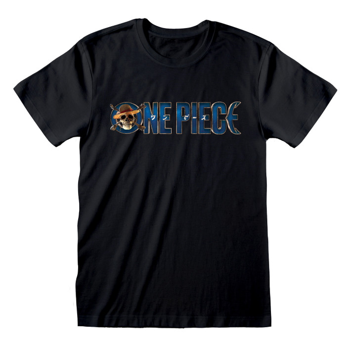 One Piece 'Logo' (Black) T-Shirt