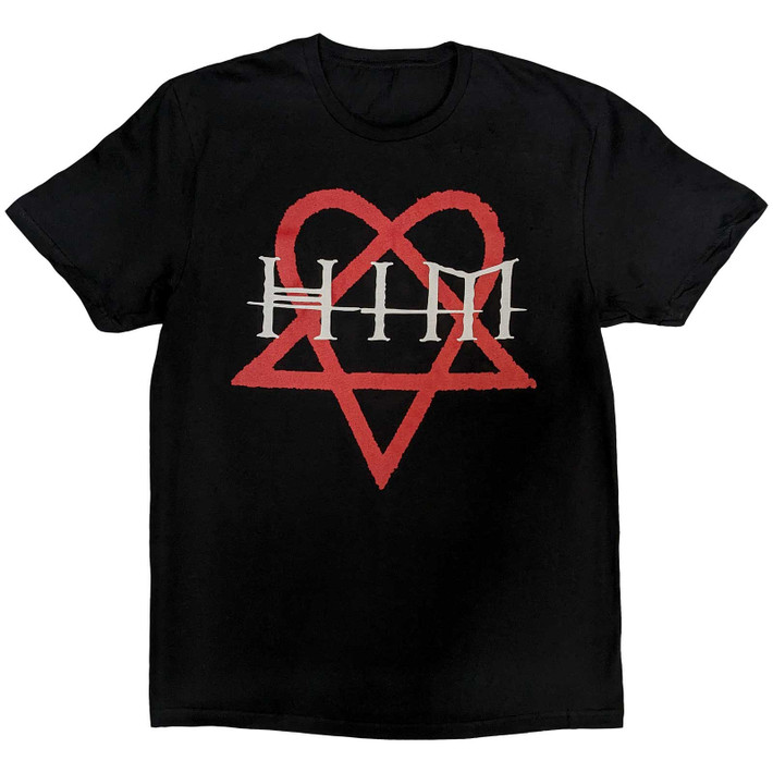 HIM 'Heartagram' (Black) T-Shirt | Eyesore Merch