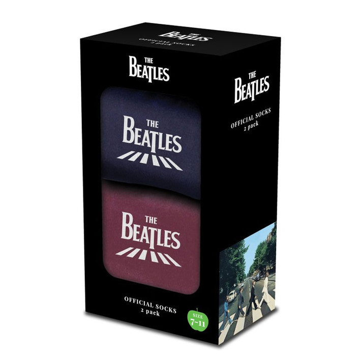 The Beatles 'Abbey Road' Socks Box Set (One Size = UK 7-11)