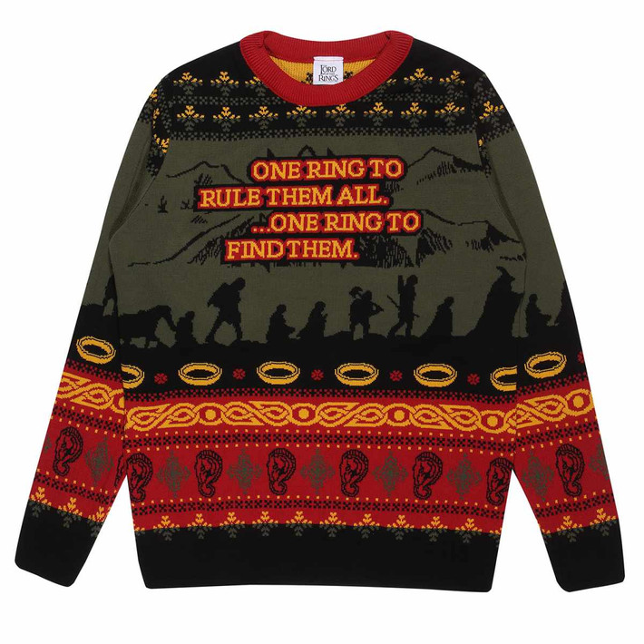 Lord Of The Rings 'Looking For Someone' (Multicoloured) Knitted Sweatshirt
