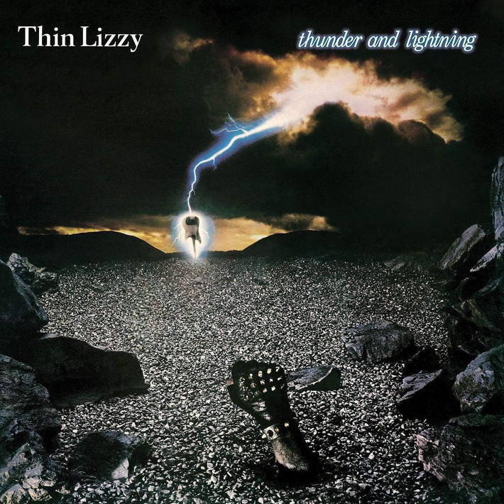 Thin Lizzy 'Thunder And Lightning' LP Black Vinyl