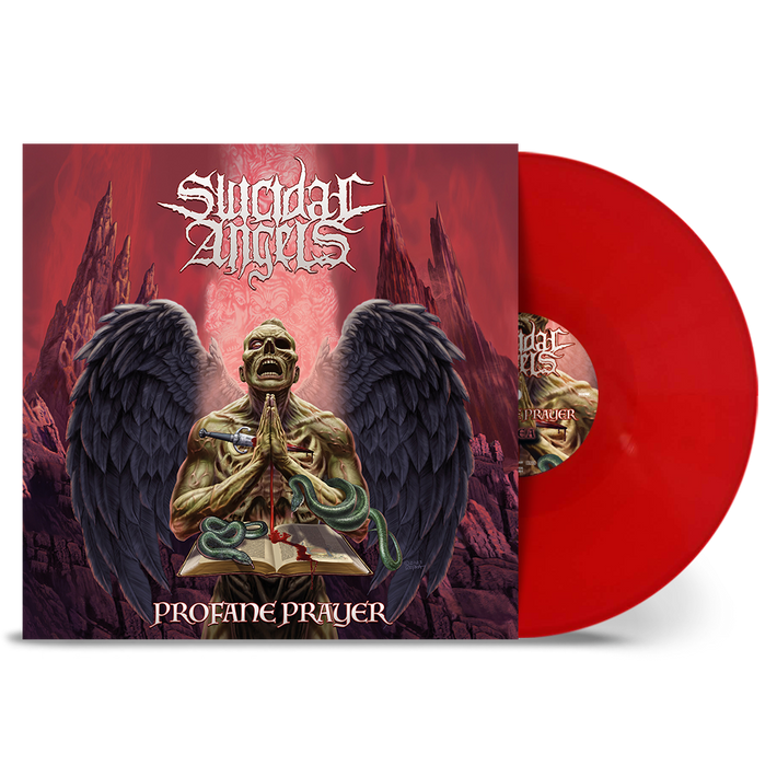 Suicidal Angels 'Profane Prayer' LP Solid Red Vinyl