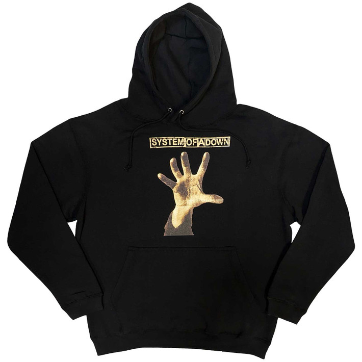 System Of A Down 'Hand' (Black) Pull Over Hoodie
