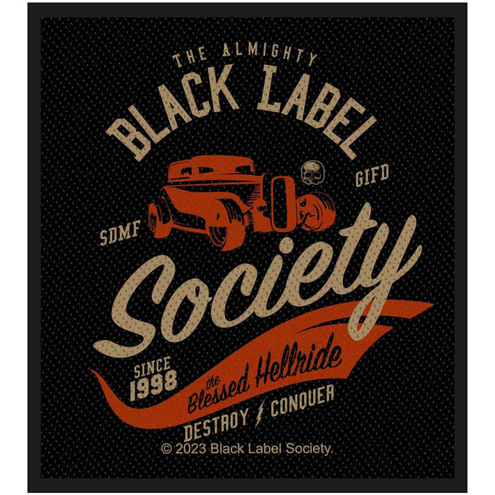 Black Label Society 'The Blessed Hellride' Patch