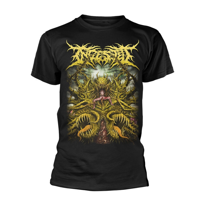 Ingested 'Surpassing The Boundaries Of Human Suffering' (Black) T-Shirt Front