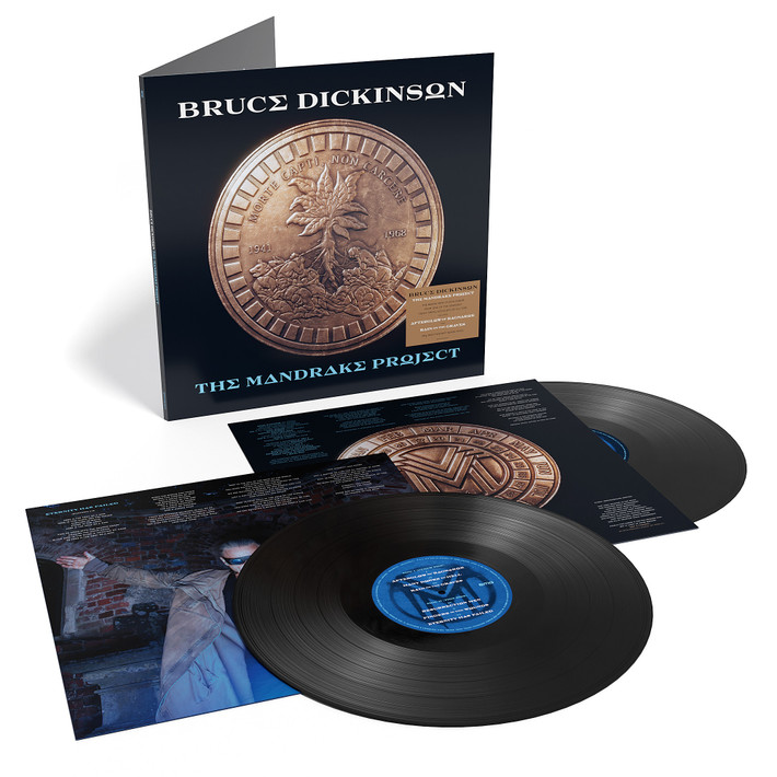 Bruce Dickinson 'The Mandrake Project' 2LP 180g Gatefold Black Vinyl