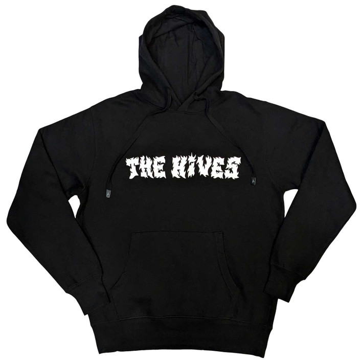 The Hives 'Disques Hives' (Black) Pull Over Hoodie