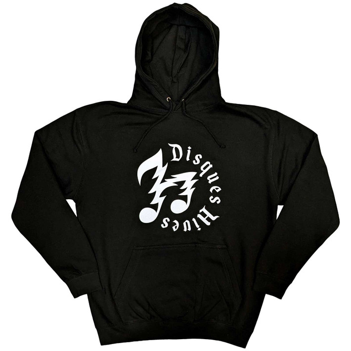 The Hives 'Flames Logo' (Black) Pull Over Hoodie