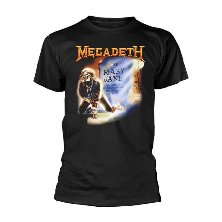 Megadeth 'Mary Jane' (Black) T-Shirt | Eyesore Merch