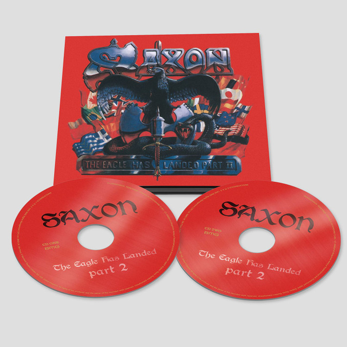 Saxon 'The Eagle Has Landed Part 2 (Live in Germany, December 1995)' 2CD Digisleeve