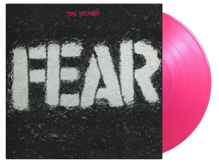 Fear 'The Record' LP 180g Translucent Magenta Vinyl