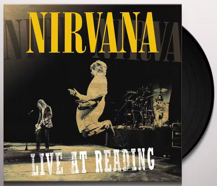 Nirvana 'Live At Reading' 2LP Gatefold Black Vinyl