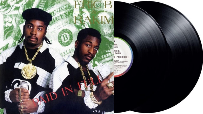 Eric B. & Rakim 'Paid In Full' 2LP Black Vinyl