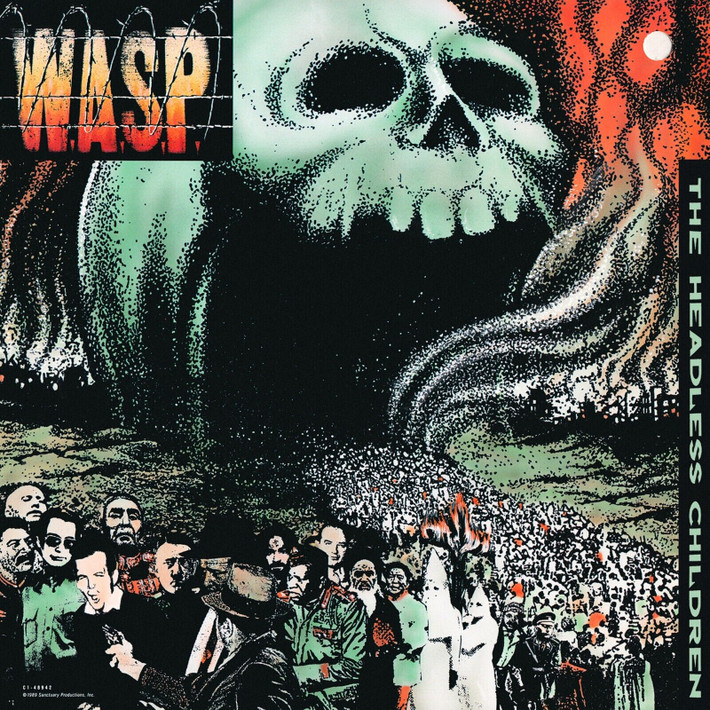 W.A.S.P. 'The Headless Children' LP Clear Vinyl