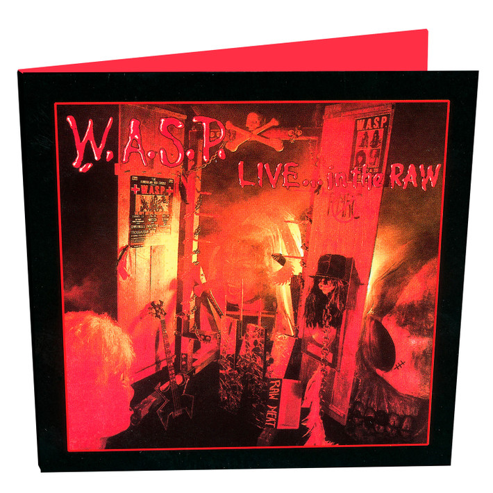 W.A.S.P. 'Live...In The Raw' CD Digipack