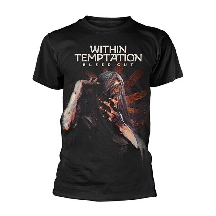 Within Temptation 'Bleed Out Album' (Black) T-Shirt