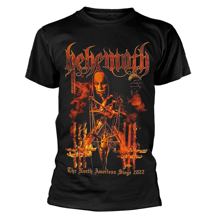 Behemoth 'North American Tour '22 Puppet Master' (Black) T-Shirt