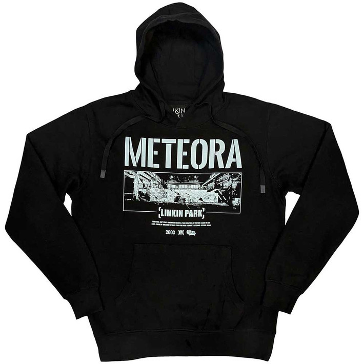 Linkin Park 'Meteora Wall Art' (Black) Pull Over Hoodie